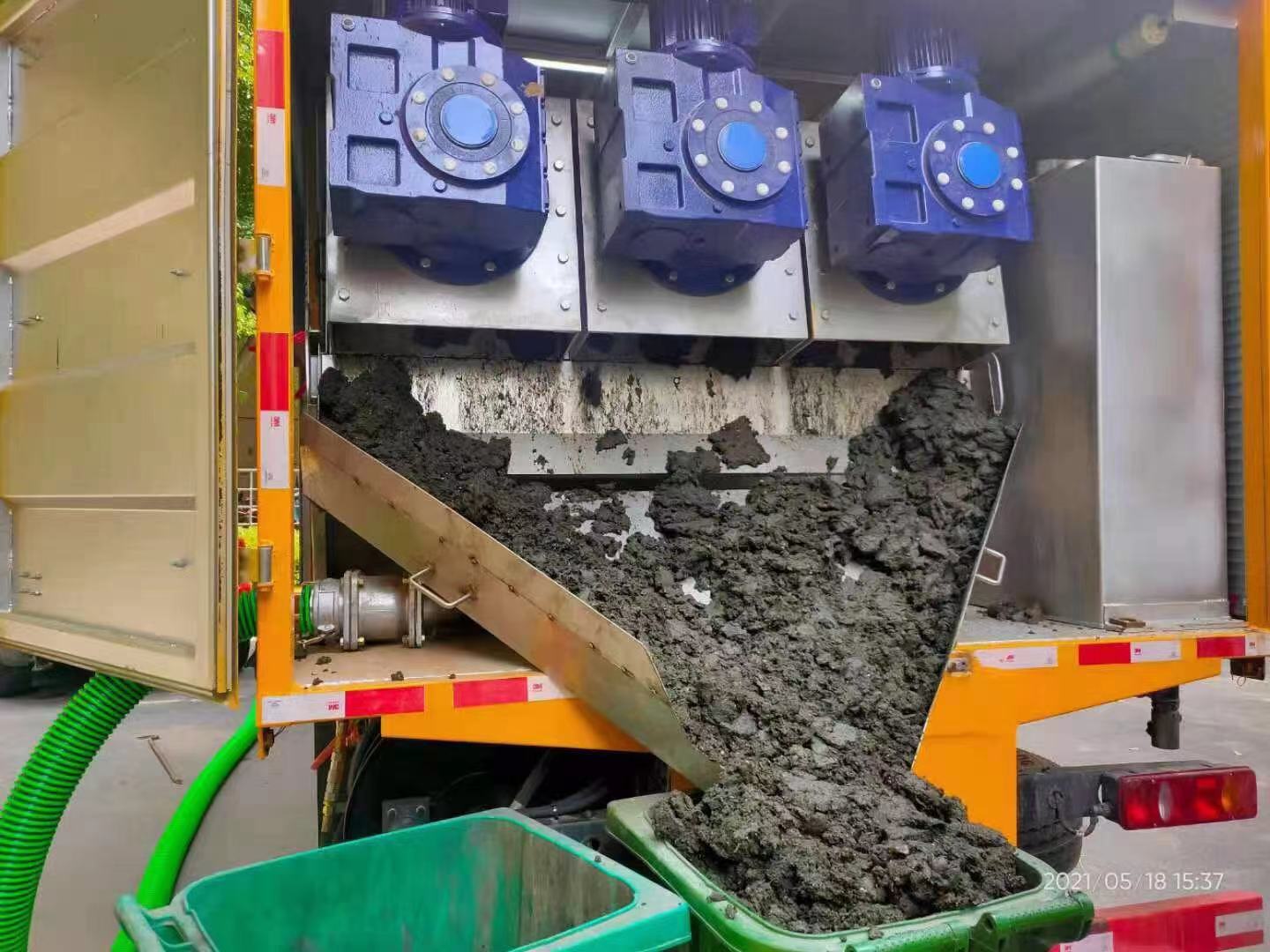 南乐化粪池清掏城市维护站-泥浆净化干湿分离处理